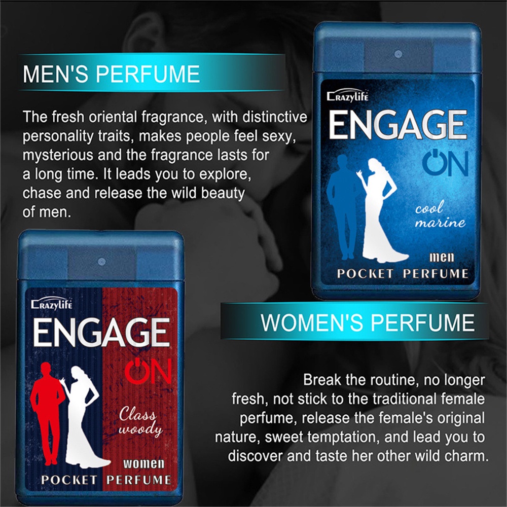 ♕ Crazylife Nước Hoa Pheromone Tâm Trạng Không Khí Quyến Rũ Tăng Cường Thu Hút Tươi Mát Khử Mùi Mùi Ngọt Ngào Cám Dỗ Hương Thơm Chăm Sóc Cơ Thể Lâu Dài 20ml UPBEST