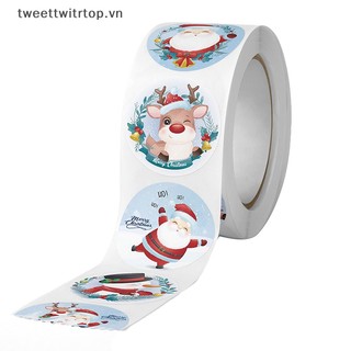Bộ 500 Nhãn Dán Trang Trí Giáng Sinh diy