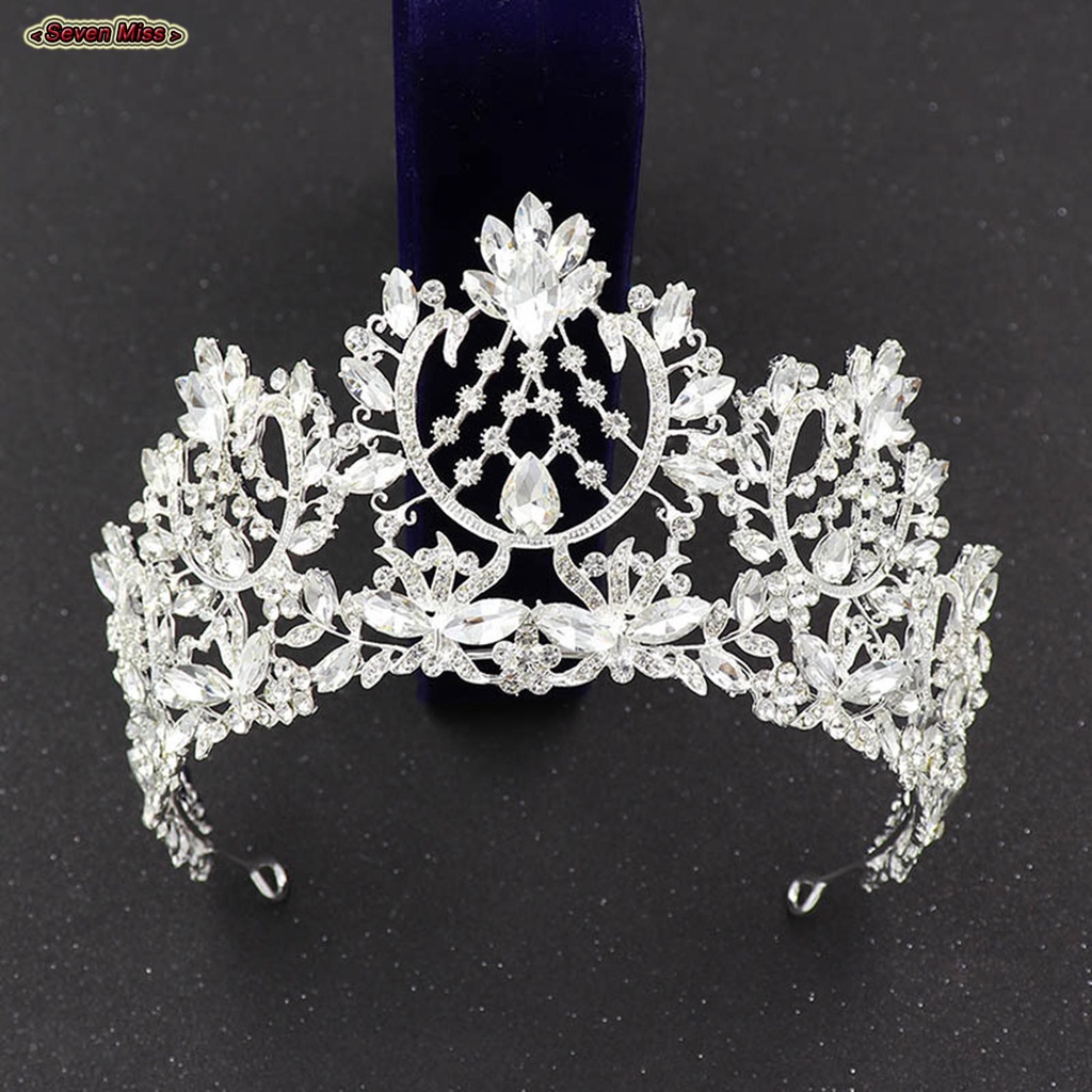 Cài Tóc Hình Vương Miện Nữ Hoàng Đính Đá Lấp Lánh