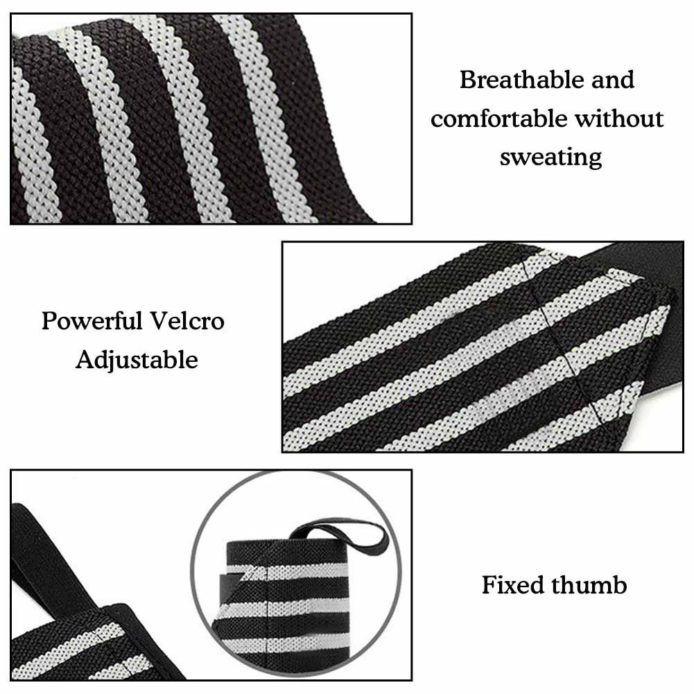 Băng Quấn Cổ Tay Thoáng Khí Thấm Hút Mồ Hôi Dùng Khi Tập gym o1h6