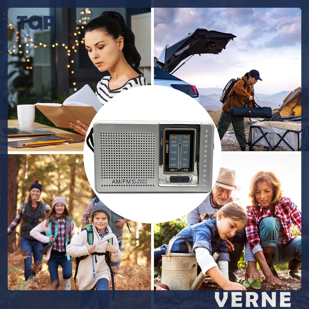 Radio mini hifi Băng Tần Kép Có Ăng Ten Thu Sóng am fm