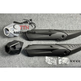 Ốp che pô và đuôi pô winner v1 kiểu v6 malai