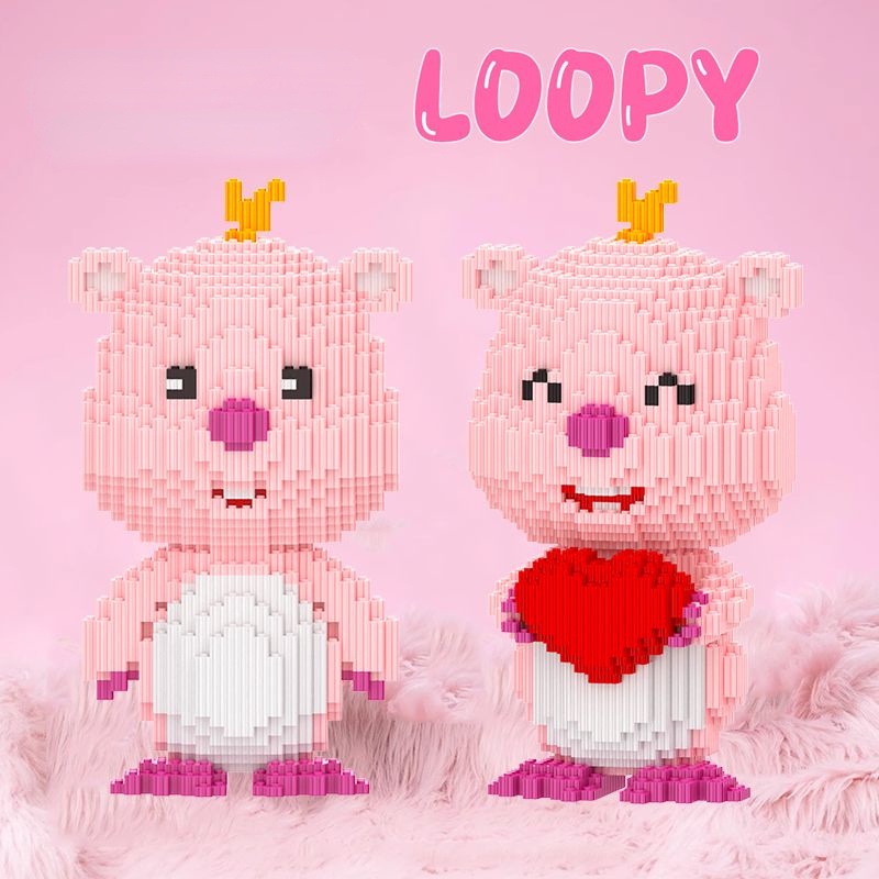 Lego Búp Bê lego loopy ruby beaver is compatible with lego