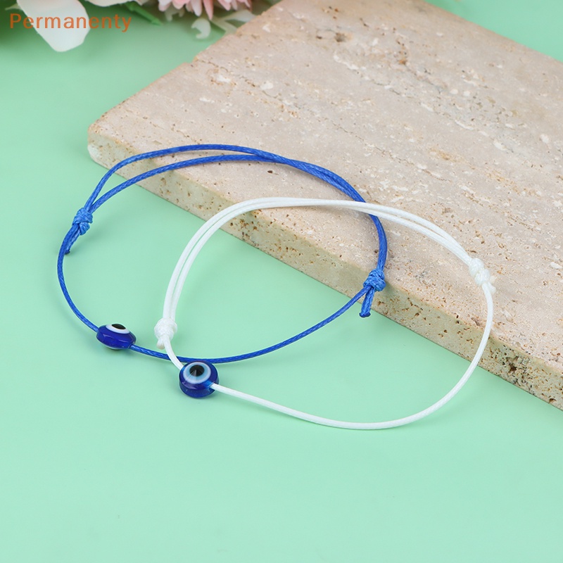 1 Cặp Vòng Tay Dây Bện Thủ Công Màu retro Thời Trang Mới Cho Cặp Đôi Bạn Bè