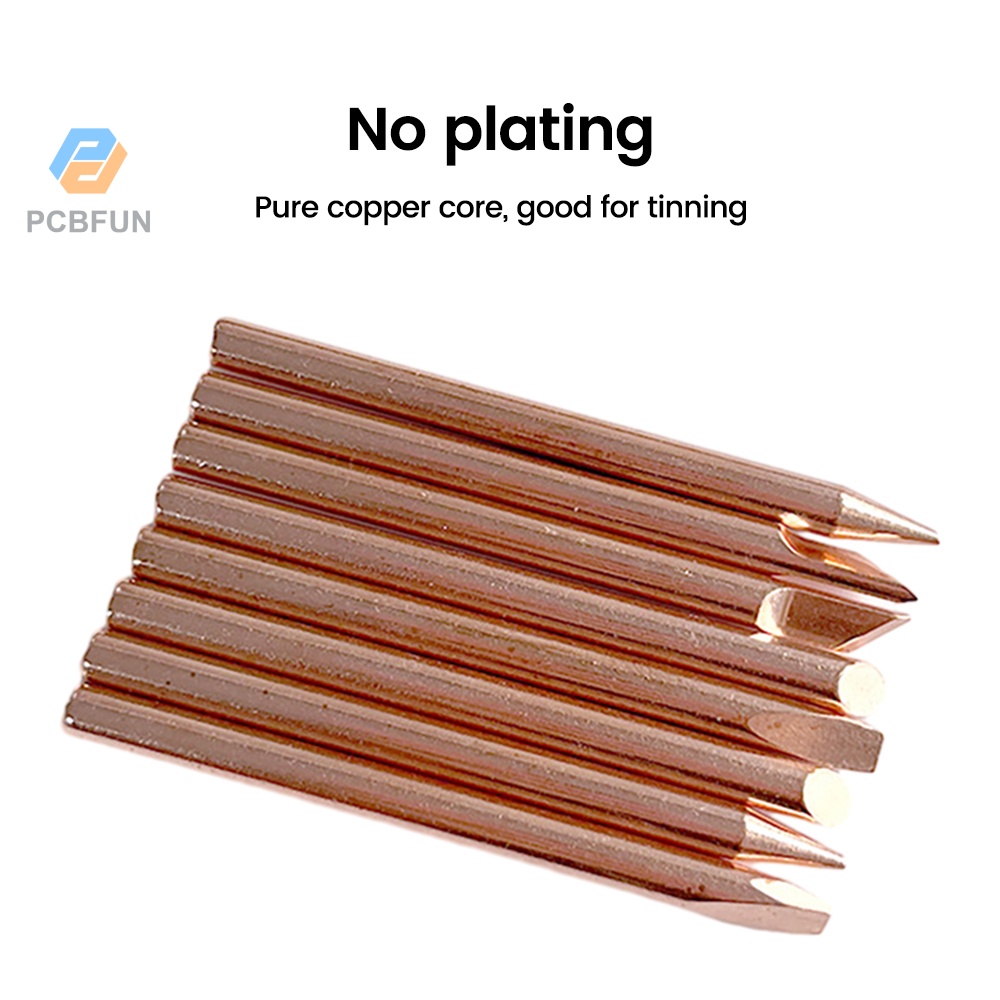 Pcbfun set 4 Đầu Hàn Sắt b c d k Thay Thế