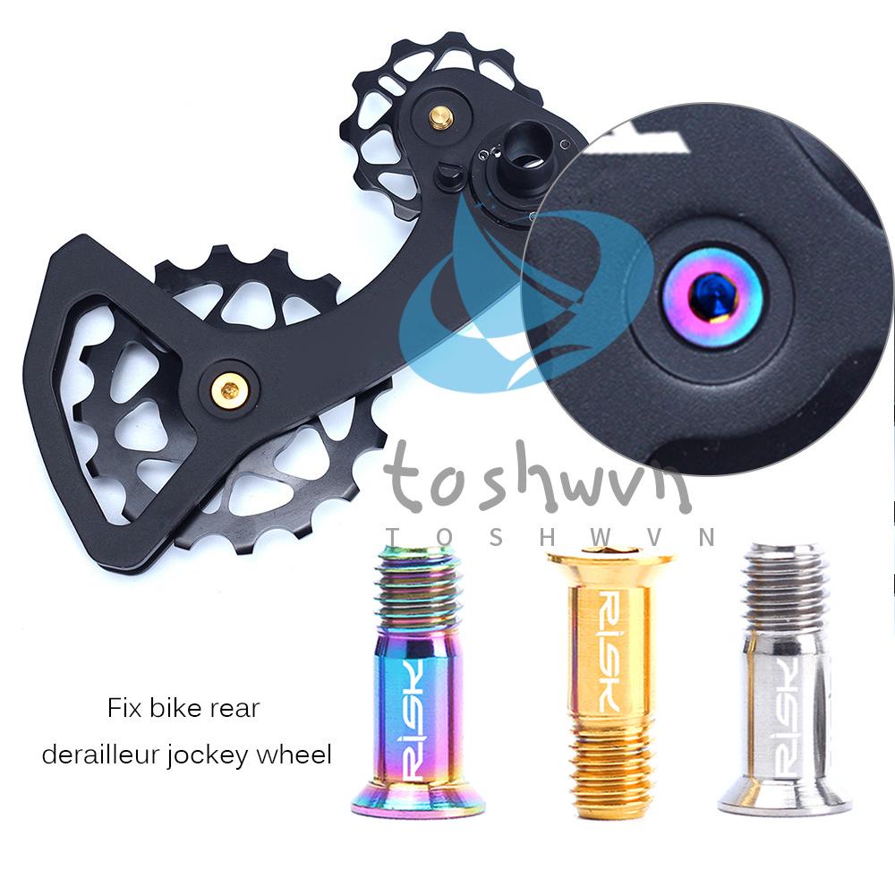 Set 2 Bu Lông Bánh Xe Đạp Leo Núi M5X14.2Mm