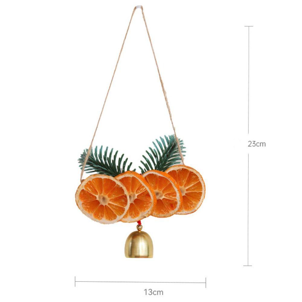 Quinton Chuông Chanh Treo Trang Trí Cây Thông Noel Thủ Công diy