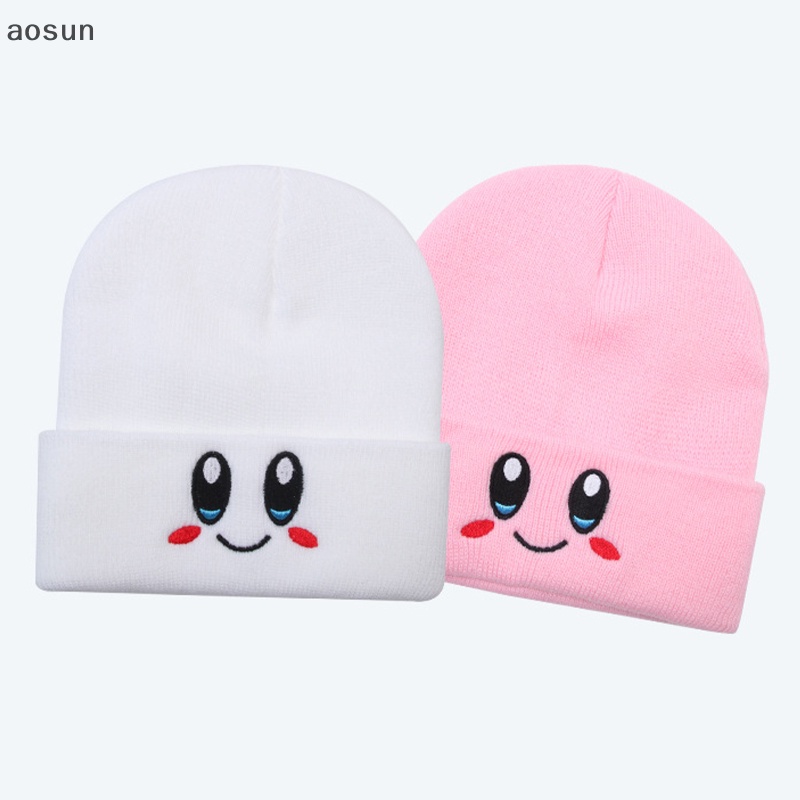 Aosun Mũ Beanie Dệt Kim Thêu Mặt Đầu Lâu Đơn Giản Cho Nam Nữ Trượt Tuyết en