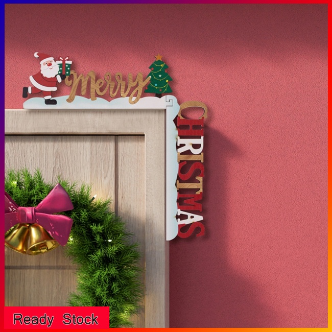 Khung Cửa Trang Trí Giáng Sinh Kích Thước 8X5 inches