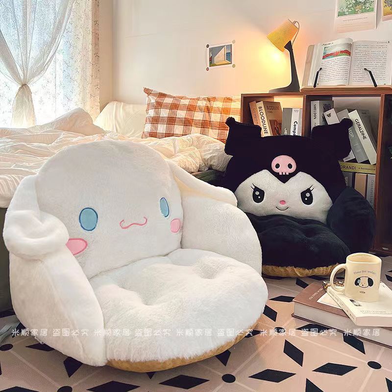 Đệm Ghế Sanrio Đệm Ngồi Ghế sofa lưng một chỗ ngồi lười biếng, sàn phòng ngủ, cửa sổ nổi, đệm mông dày lên.