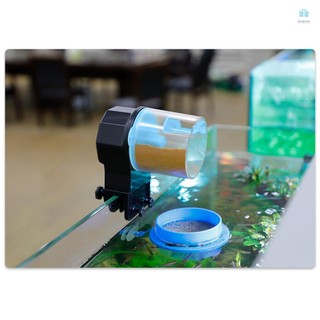 Adjustable Electric Fish Feeder Timer for Aquariums - Automatic Feeding