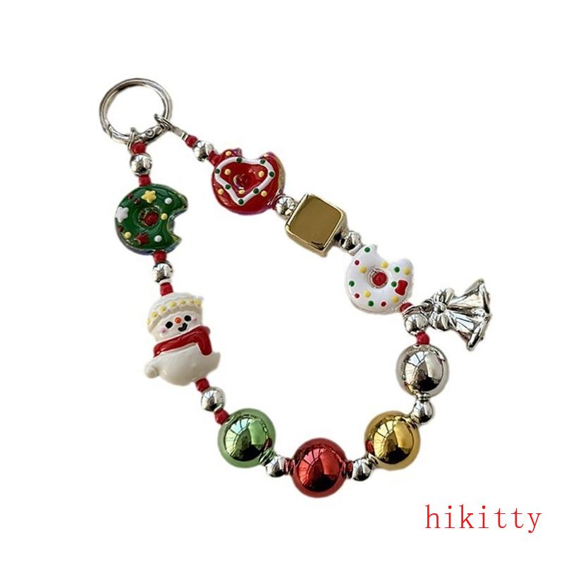 Hk Dây Đeo Cổ Tay Chống Thất Lạc Đính Hạt Nhiều Màu Sắc Dễ Thương Cho Điện Thoại