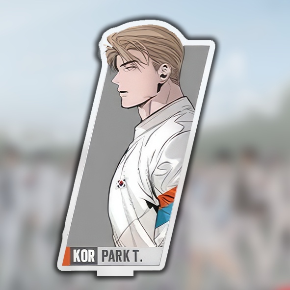 Mô Hình Standee và Móc Khóa Manhwa BL Lezhin BOMTOON Calendar 2024 Season's Greetings Team  Phụ Kiện Trang Trí