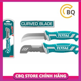 Đồ nghề total dao tước dây cáp lưỡi cong 200mm tht51882 cbqs
