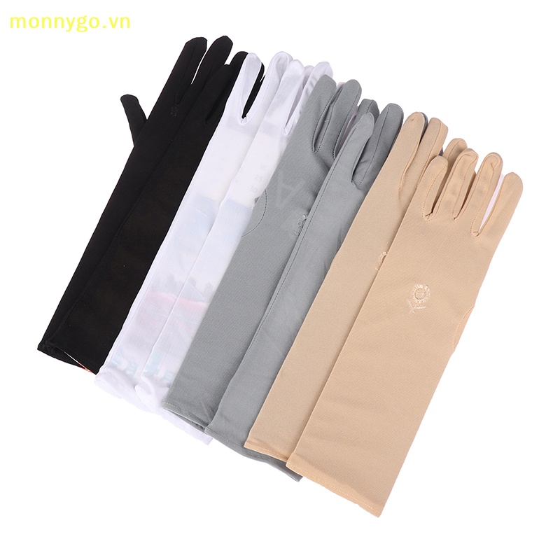1 Đôi Găng Tay Lái Xe Chống Tia uv Thoáng Khí Cho Nữ vn