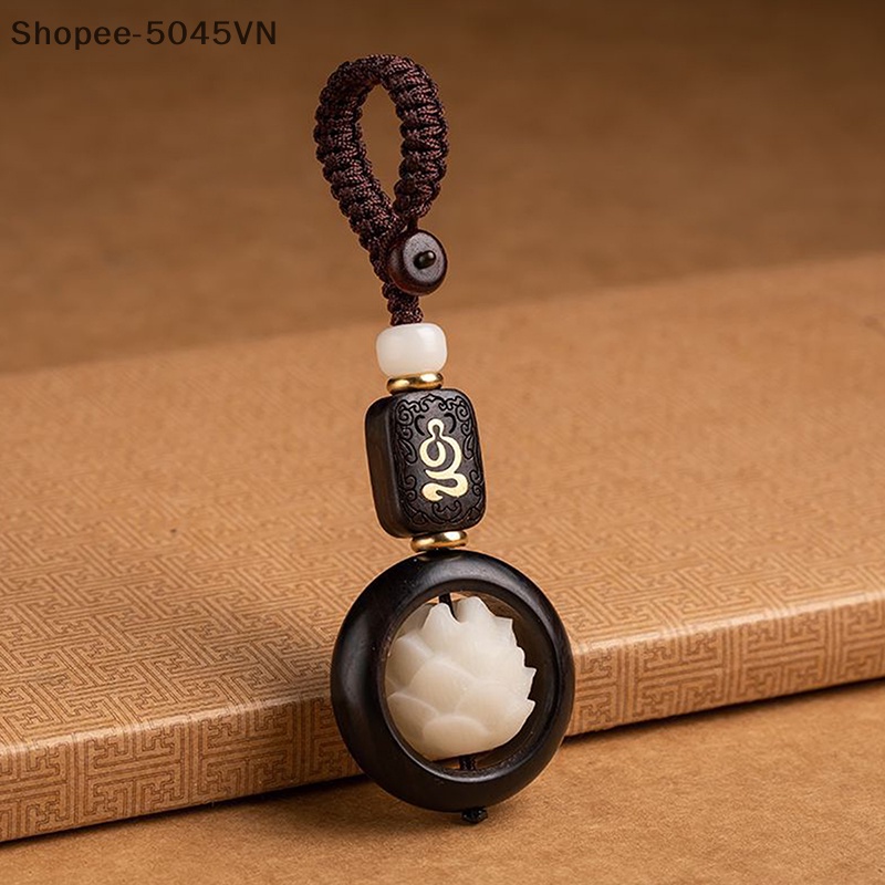 Móc Khóa Hạt Cườm Hình Hoa Sen Phật Giáo Mới Làm Quà Tặng Tượng Phật