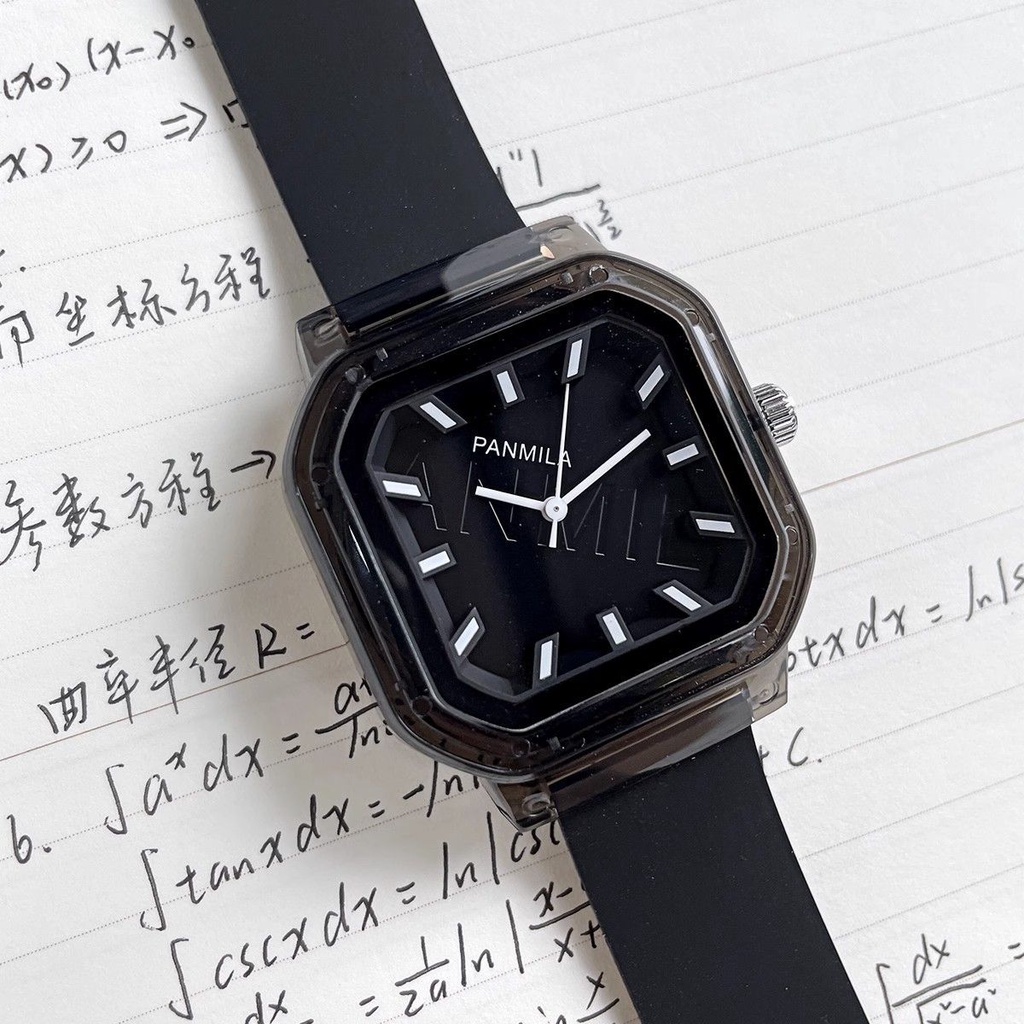 Đồng Hồ Thạch Silicon Dẻo Phong Cách Hàn Quốc retro niche youth Cho Nữ Sinh Trung Học