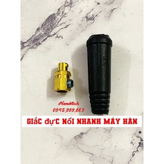 1 chiếc giắc đực 16-25 nối nhanh máy hàn/đầu nối nhanh máy hàn