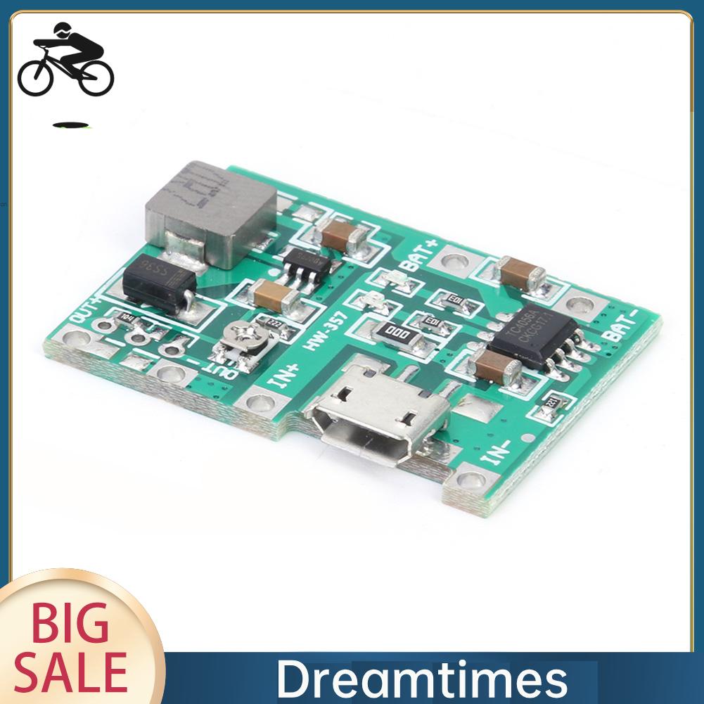 Mô-đun Sạc Pin li-ion 18650 li-ion 1.vn 3.7v 9v 5v Có Thể Điều Chỉnh