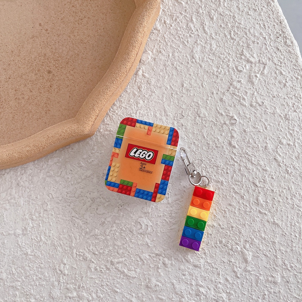 Thời Trang Vỏ Bảo Vệ Hộp Sạc Tai Nghe airpods pro gen 2 1 2 pro 3 Hình lego toy Story Kèm Móc Khóa