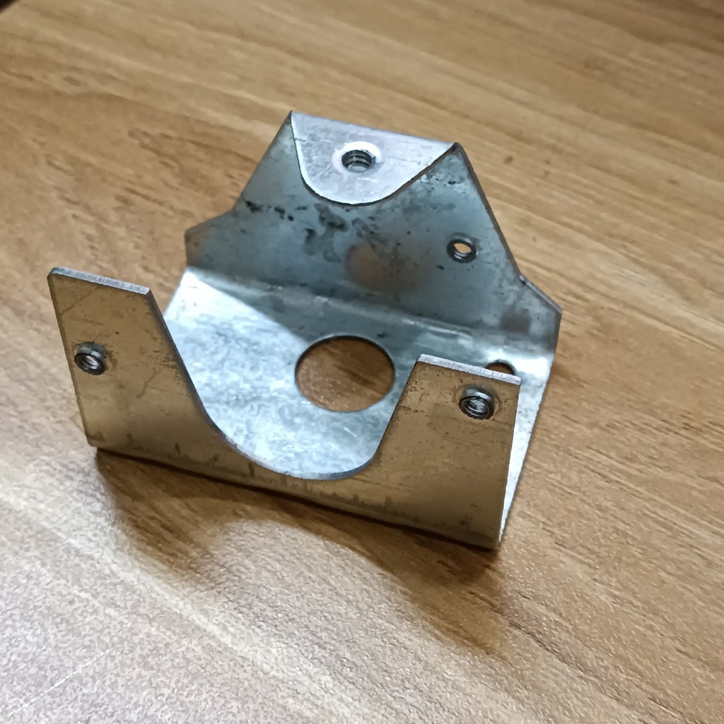 Đế sắt tút năng điện, Pát Giá Đỡ Sắt - Bát nhông điện quạt dùng cho quạt treo 2 dây giật