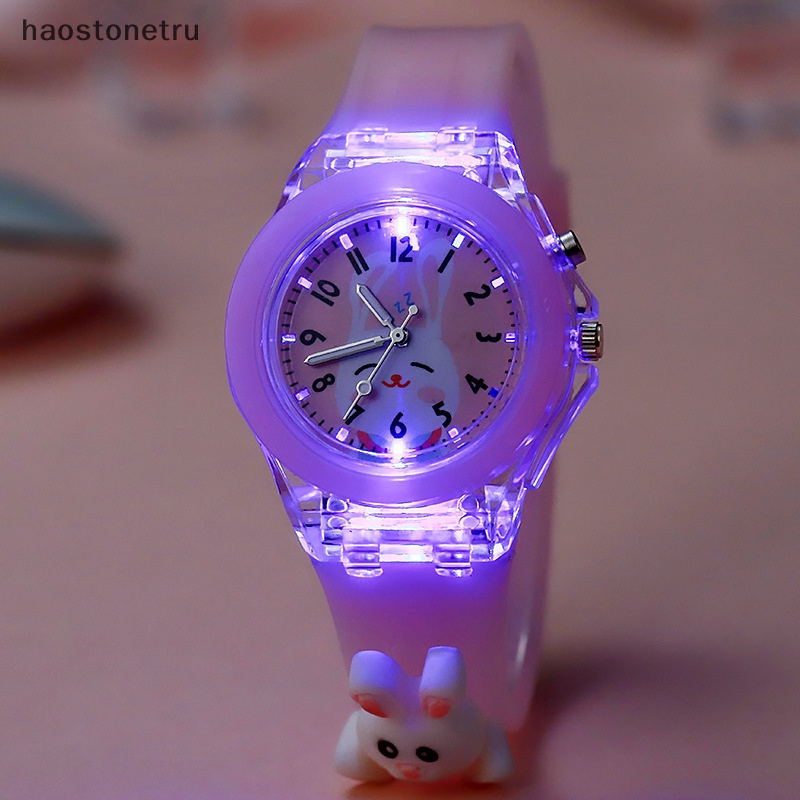 Ru kawaii sanrio Đồng Hồ Điện Tử Dạ Quang Hình anime my melody kuromi cinnamoroll Dễ Thương Làm Quà Sinh Nhật Cho Bé Gái n