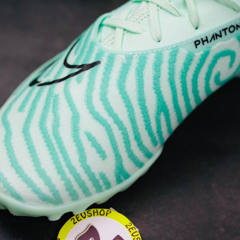 Giày bóng đá Phantom GX Pro Xanh Pastel, giày đá banh cỏ nhân tạo nam đã khâu đế - 2EVSHOP