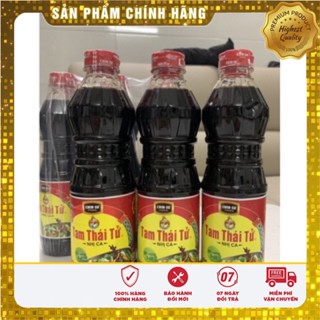 Lốc nước tương Tam Thái Tử nhị ca 6 chai 500ml