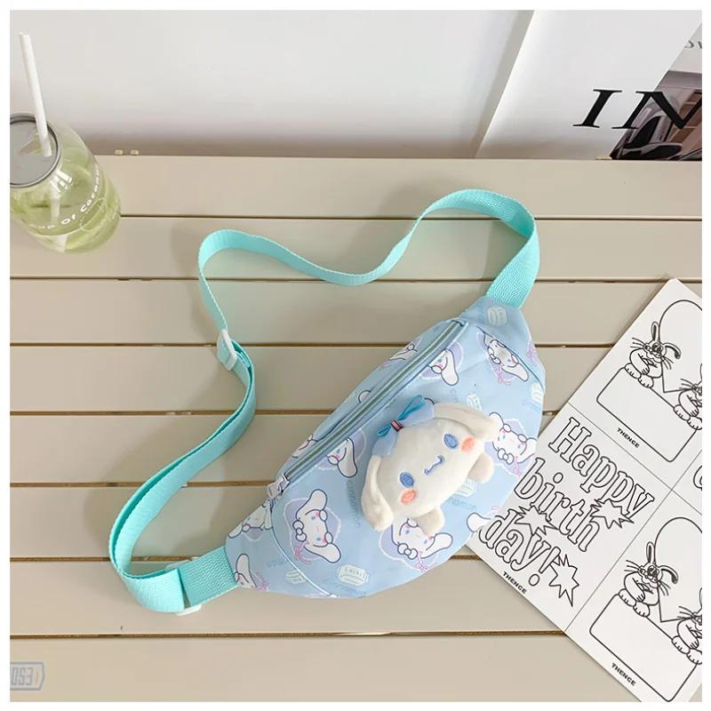 Sanrio Túi Đeo Chéo Ngực Họa Tiết Hoạt Hình Phong Cách Giáng Sinh Cho Bé