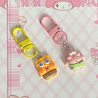 Hoạt Hình Móc Khóa Hình spongebob Dễ Thương