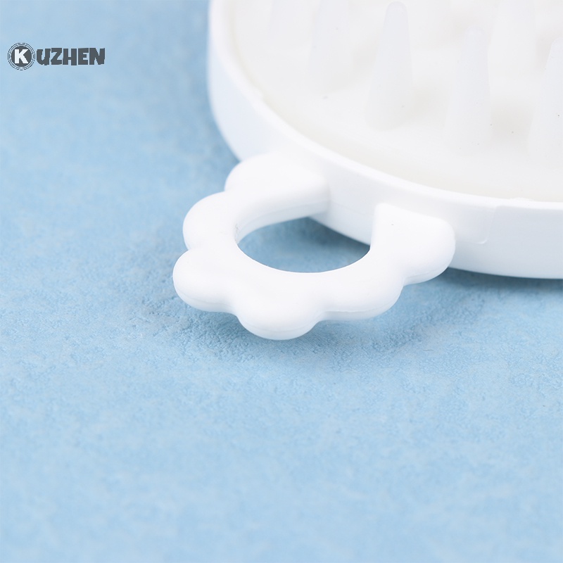 Kuzhen Lược Gội Đầu Mát Xa Da Đầu Bằng Silicon