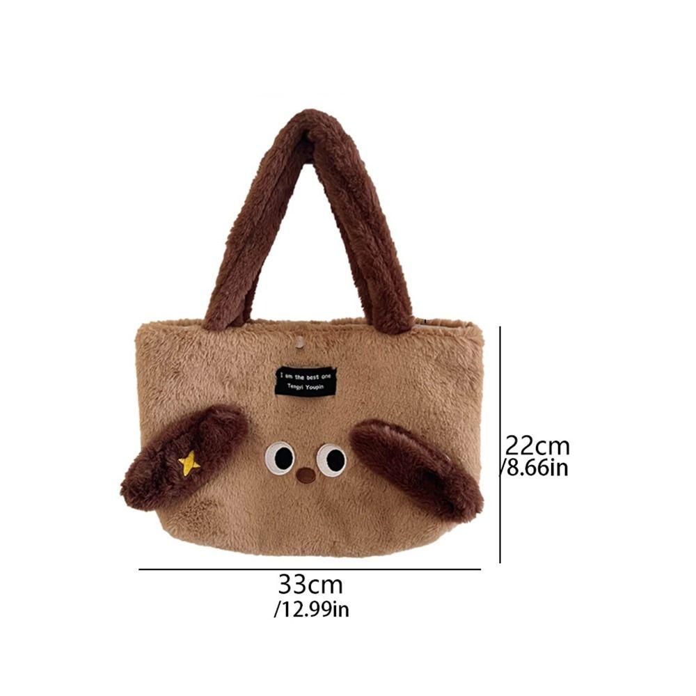 Túi Đựng Điện Thoại / Đồ Trang Điểm Hình Thỏ Nhồi Bông Đáng Yêu