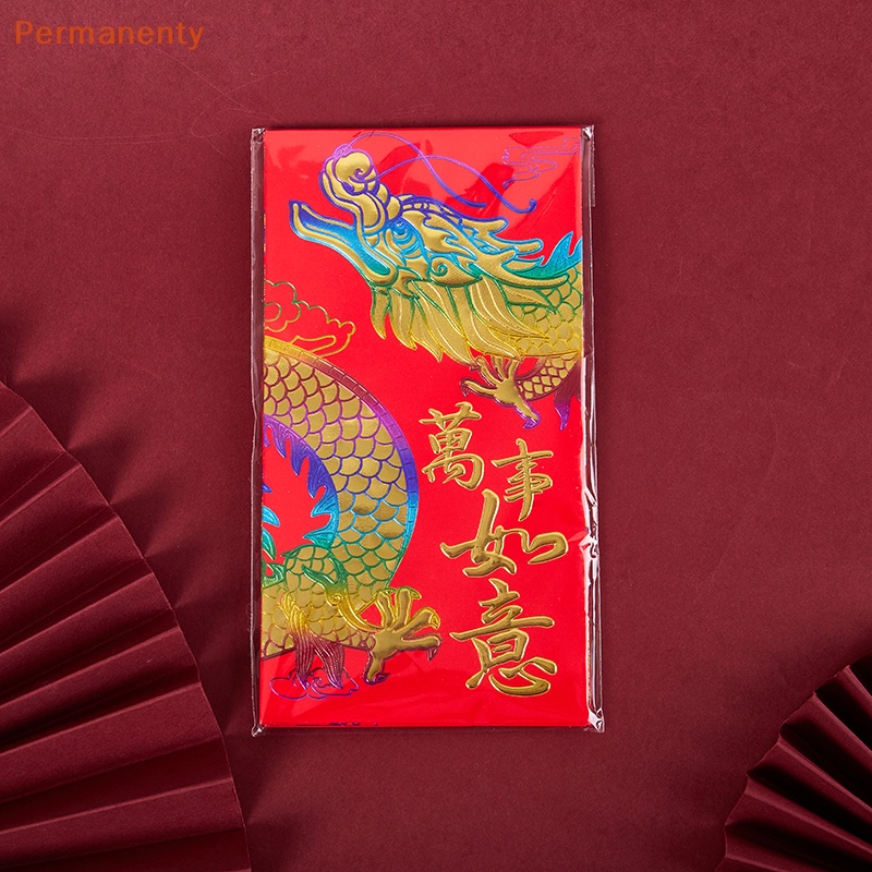 Set 6 Bao Lì Xì Năm Mới 2024 Phong Cách Trung Hoa