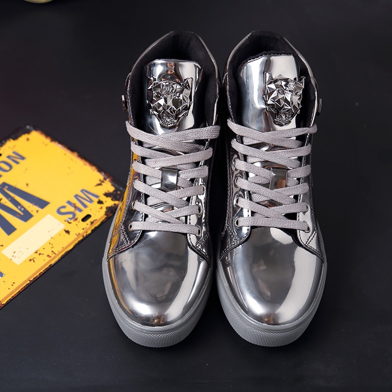 Giày Da Thể Thao Cổ Cao Cá TíNh Cho Nam