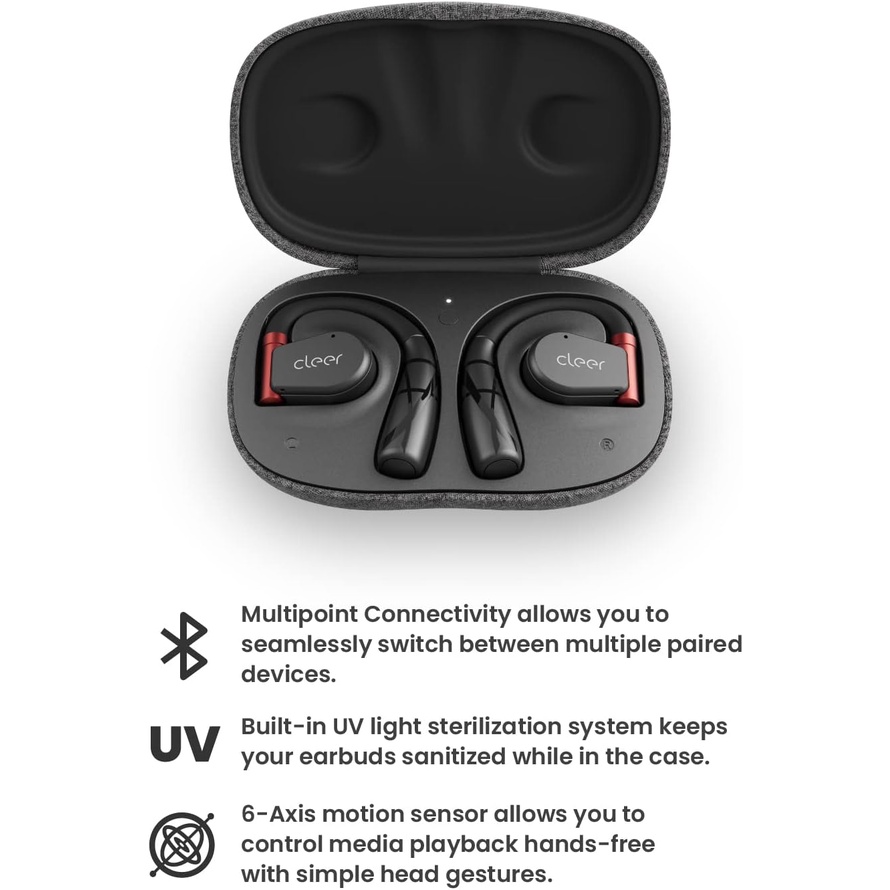 Cleer Tai Nghe Thể Thao bluetooth Không Dây Thông Minh arc ii