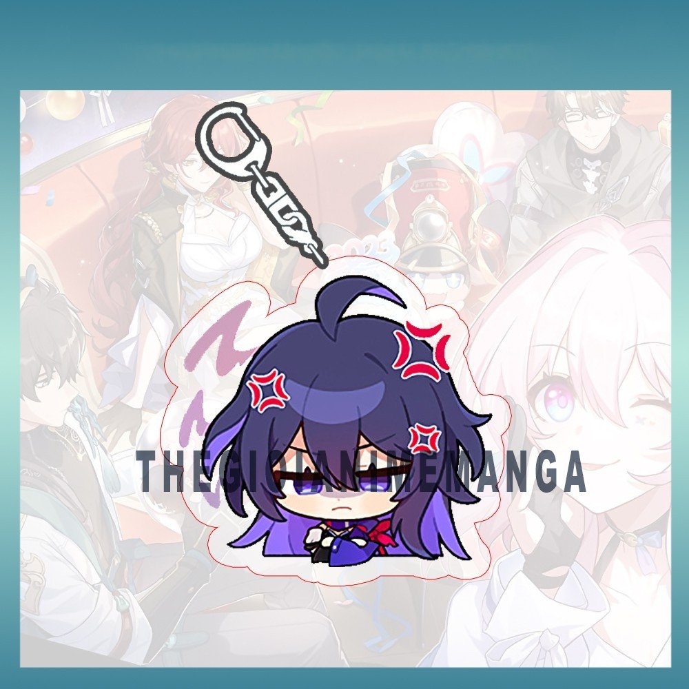 Móc khóa HONKAI IMPACT STAR RAIL ver CẢM XÚC M2 in hình game chibi anime mica trong acrylic xinh xắn