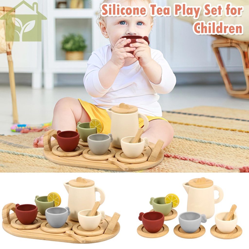 Bộ 14 Món Đồ Chơi Mô Phỏng Ấm Trà Chiều Cho Trẻ Em shopabc6962