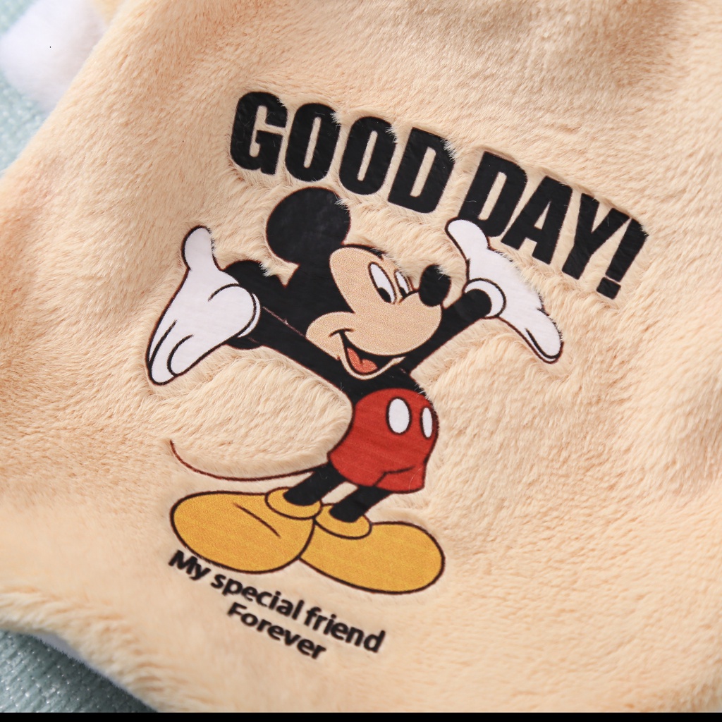 Áo hoodie Hình Chuột mickey Bằng Lông Nhung Dễ Thương Xinh Xắn Cho Thú Cưng