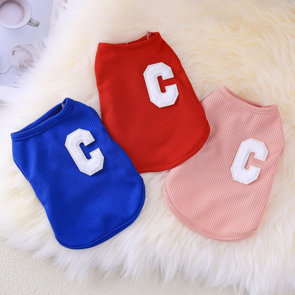 Áo In Chữ Nhiều Màu Sắc Dễ Thương Cho Thú Cưng