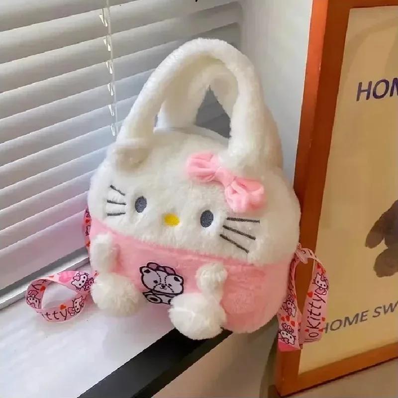 Sanrio Túi Đeo Chéo Hình hello kitty Xinh Xắn