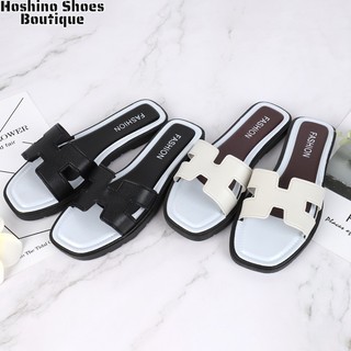 Dép Sandal Đế Bằng Chống Trượt Phong Cách Hàn Quốc Thời Trang Đi Biển