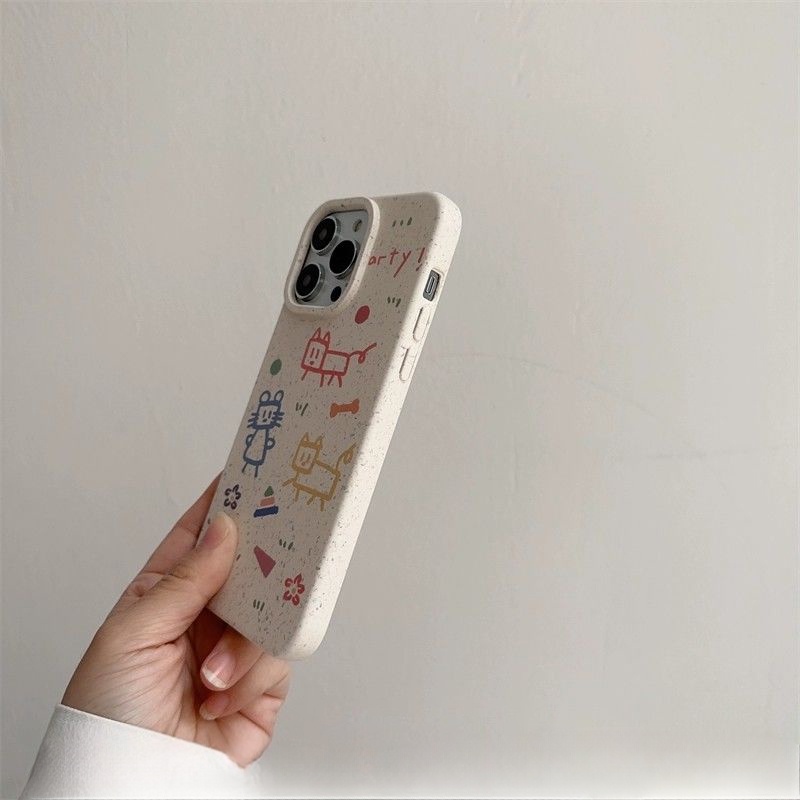 Ốp Điện Thoại Dẻo Họa Tiết Chú Chó / Mèo / Sư Tử Cho Iphone 7plus 14plus 11 15 13 12 14 pro xr x xs max 7 15 plus 13Promax