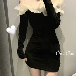 Chic Chic váy nữ Đầm Body Cho thời váy Xu hướng Trendy Korean Stylish WLQ23C074Q 50Z231216
