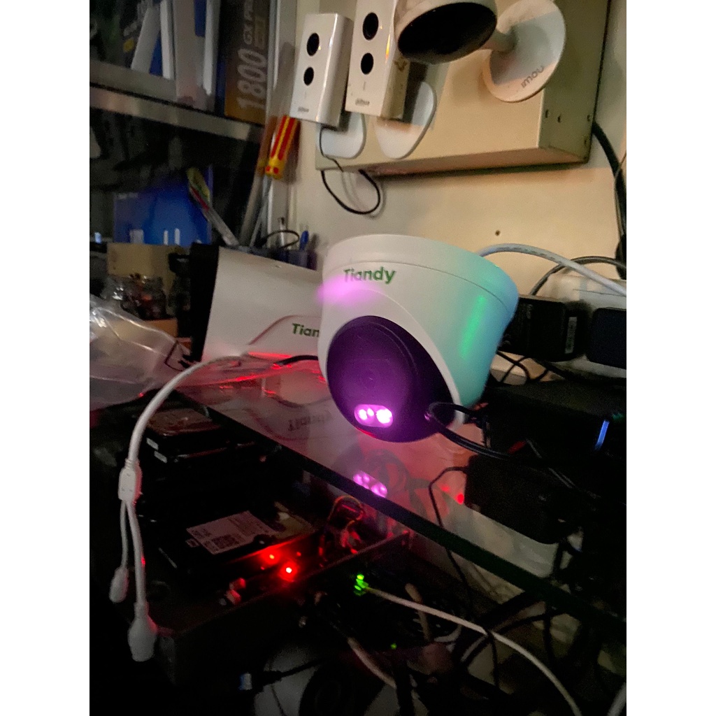 Camera Dome Tiandy TC-C13XN 3.0MP - Có MIC, Có PoE, Có LED Màu Đêm và Hồng Ngoại