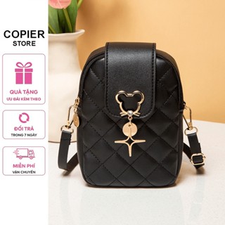 Túi xách nữ, túi đeo chéo cốp đựng ĐT khóa chuôt K218