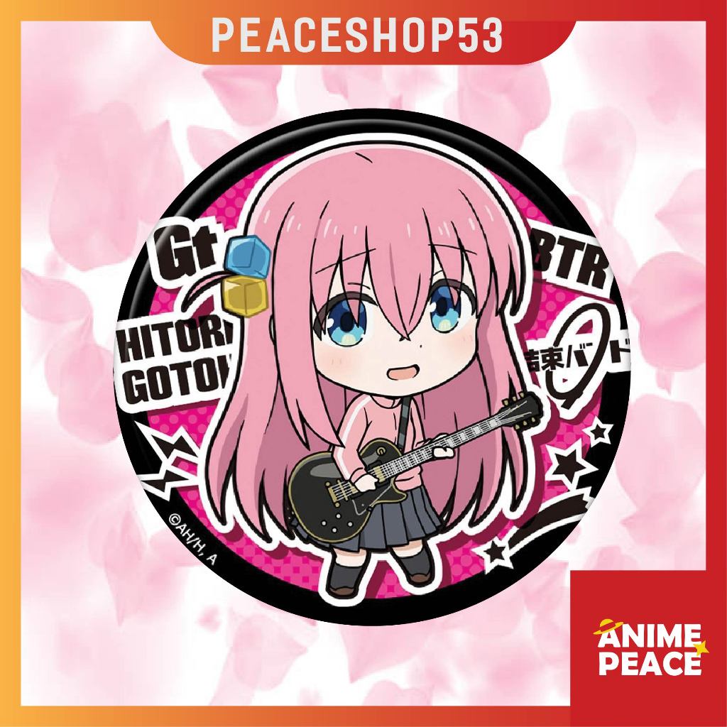 Huy hiệu Bocchi The Rock Phụ Kiện Anime Manga Game Bocchi The Rock Ver Chibi 2 HH68