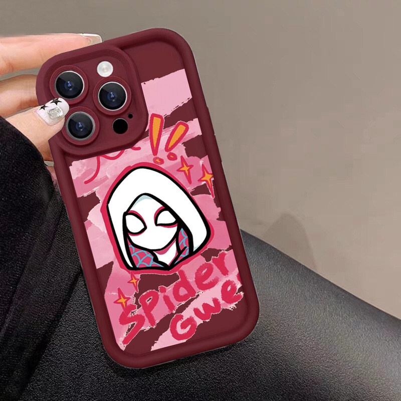 Hoạt Hình Ốp Điện Thoại Mềm Chống Sốc Hình Người Nhện marvel oppo reno 4 5 6 7 8 pro 8t 8z 7z 10plus realme 8 8i narzo 30 50