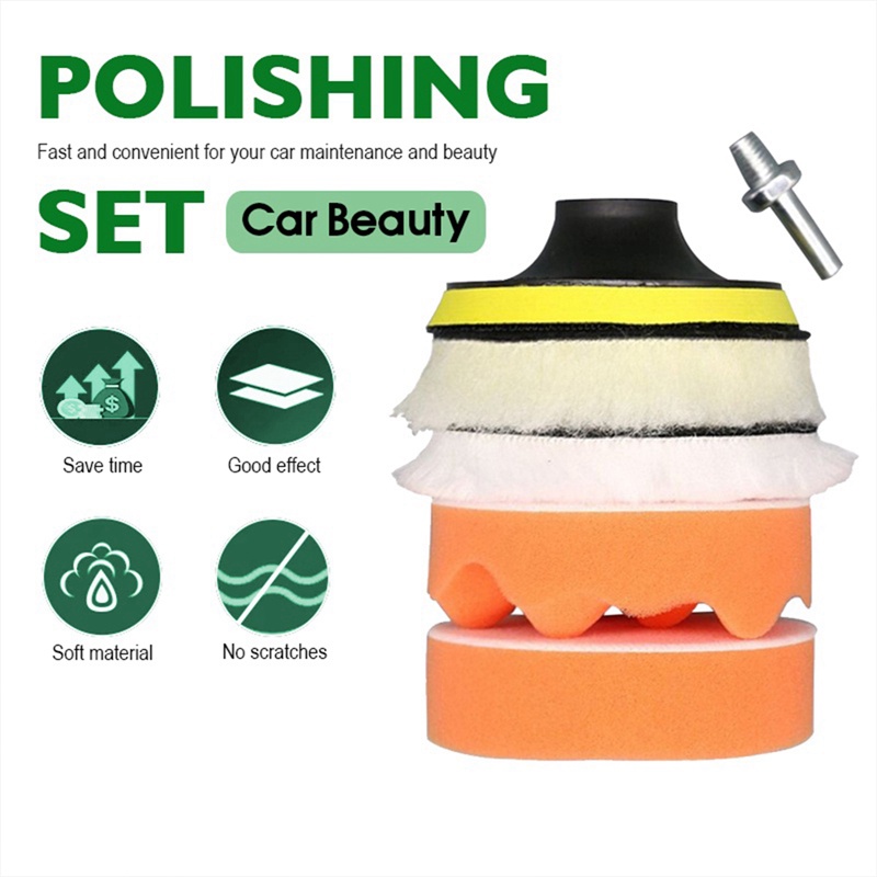 Miếng Bọt Biển Đánh Bóng Và Đánh Bóng Xe Hơi
