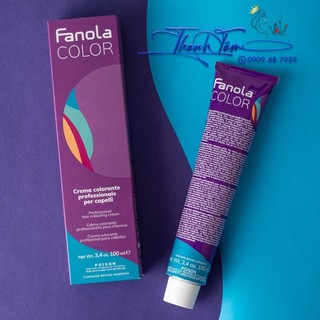 Màu nhuộm tóc cao cấp fanola color professional hair colouring cream 100ml