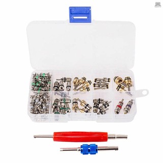Set 102 Lõi Van Điều Hòa Không Khí r134a / r12 a / c 1 / 4 '' 5 / 16 '' vn12 Chuyên Dụng Cho Xe Hơi